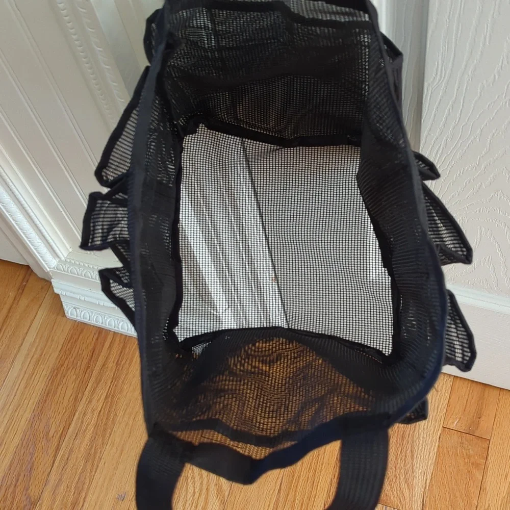 Black Mesh Shower Cady